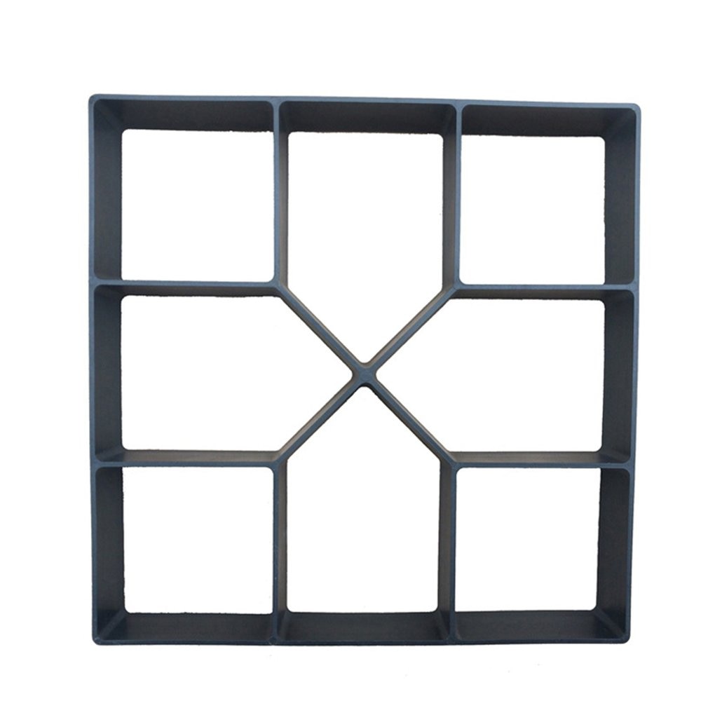 Garden Paving Molds Jardin DIY Plastic Walk Road Path Maker Jardineria Garden Paving Stone Concrete Mould для сада и огорода