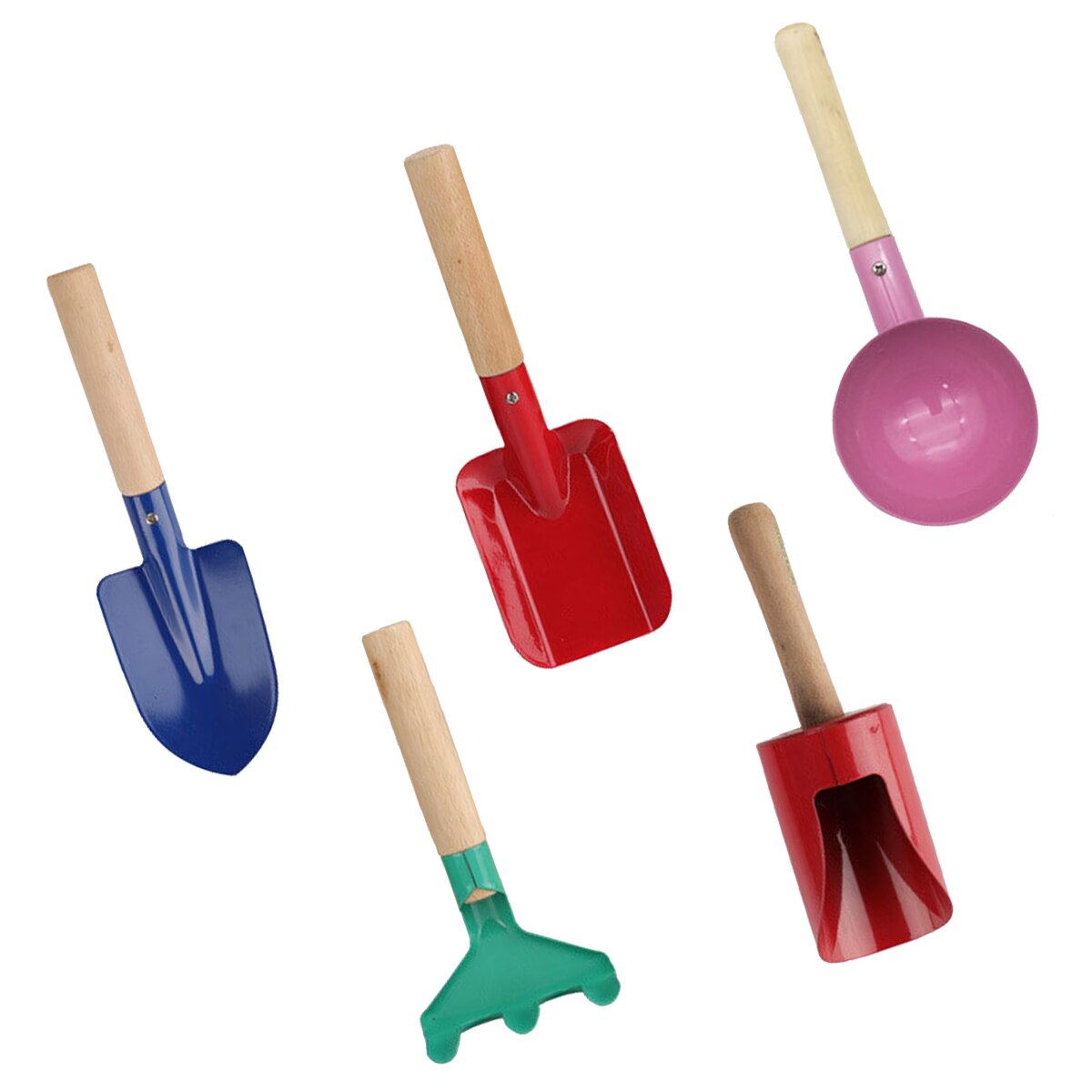 1 Set Kids Gardening Tools Kids Garden Tools Shovel Wooden Handle Kid Garden Tool
