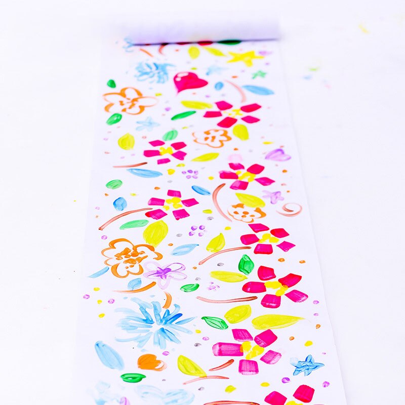 10m Length White Drawing Paper Roll Easel Paper Rolls for Kid Craft Activity and Art Sketch Painting Art Water Color Paper