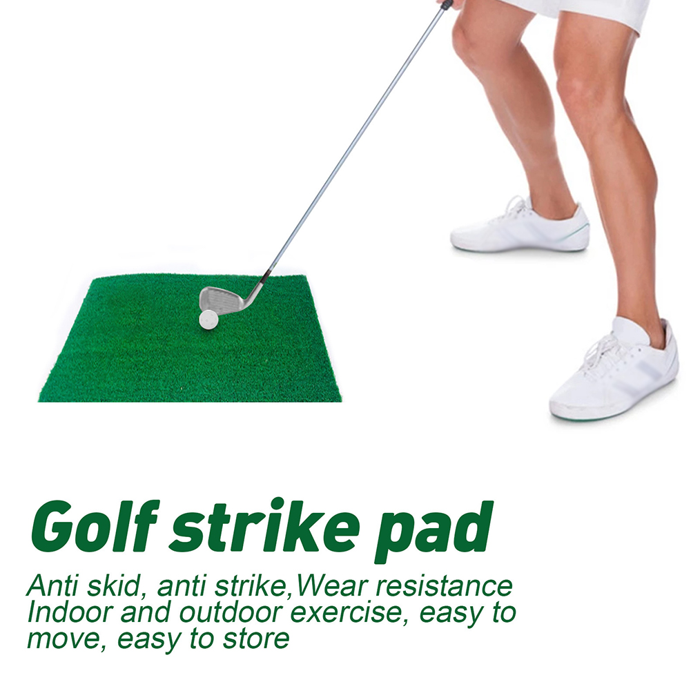Home Office Golf Mat Easy Clean Beginners Portable Indoor Outdoor Residential Putting Durable Practice Hitting Artificial Grass