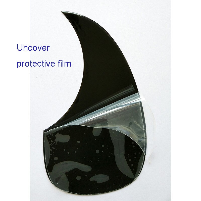 Pleroo Custom Guitar pickgaurd - Great bevelled edge Acoustic Guitar Pickguard Teardrop Shape, Multicolor choice
