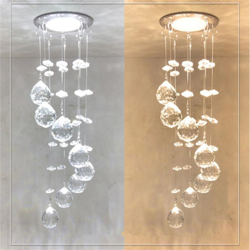 Mini Modern Crystal Ceiling Lights Lustre Ceiling Lamp LED Ceiling Lamps Led Lights Home Lighting Lampadari