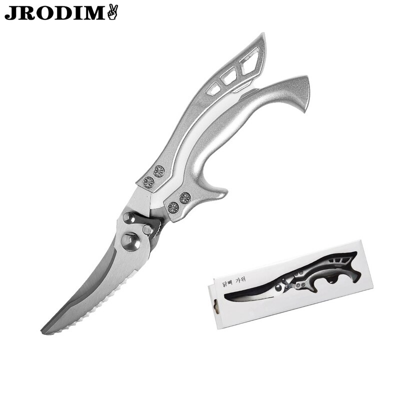 Kitchen Tools Kitchen Scissors Multi Stainless Steal Chicken Duck Fish Cutter Scissors Meat Vegetable Cutter Kitchen Accessories: A