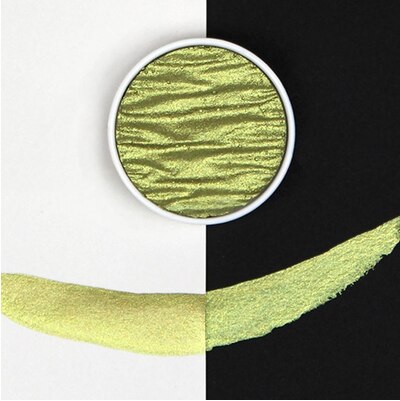 Finetec-pigmento de acuarela sólido nacarado, Coliro, metalizado, recarga de una sola pieza, pintura DIY, acuarela decorativa: M020