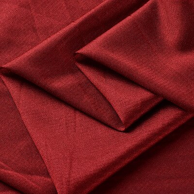 High-elastic and light-elastic knit Ribery fabric lining lining chiffon skirt fabric elastic force. soft. Drape. Silk luster.: 17 Wine red