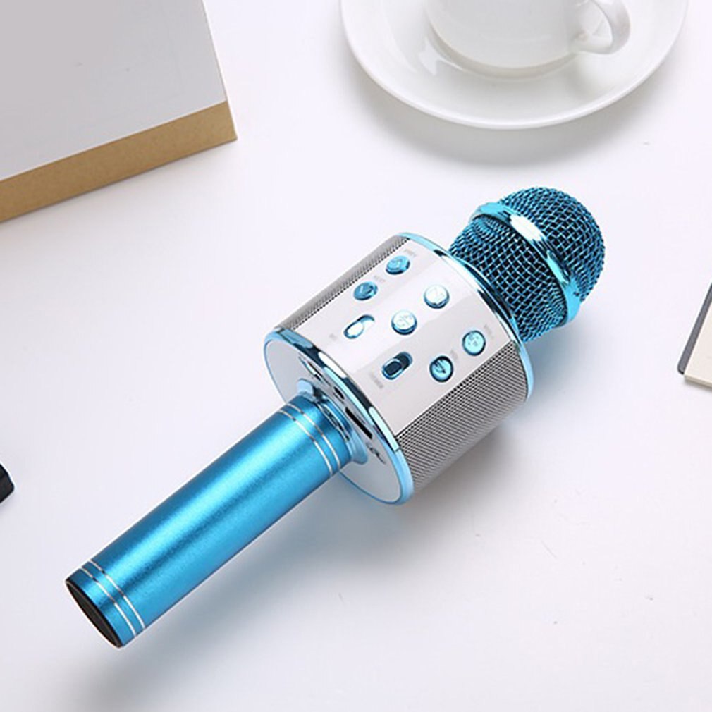 ！Bluetooth Karaoke Microphone Wireless Microphone Professiona Speaker Handheld Microfone Player Singing Recorder Mic
