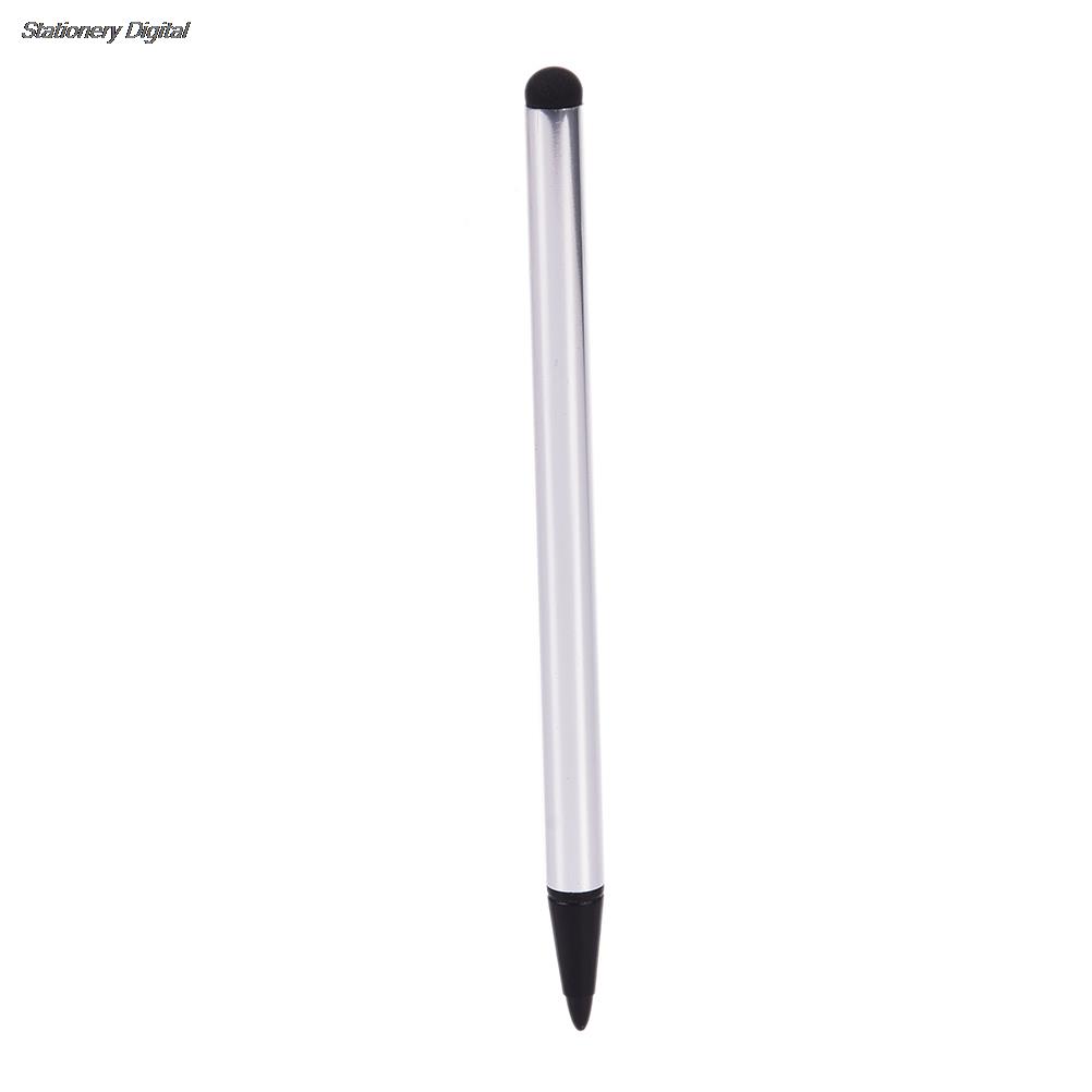 2 in 1 Pen Touch Pencil for Tablet iPad Cell Phone PC Capacitive Pen Screen Stylus Capacitive Resistive: Gold