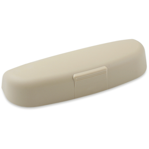 Boîte à lunettes de voiture porte-étui pour Alfa Romeo Giulia Stelvio MiTo Giulietta Tonale ALFA 4C Disco Volante Gloria: Beige