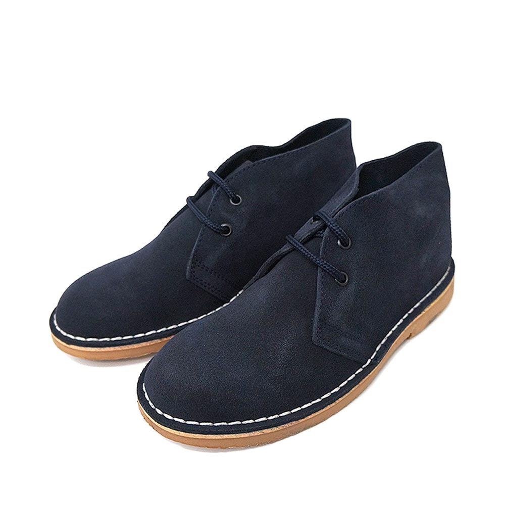 Bota Safari Piel Serraje Pisamierdas - Pisacacas Marino