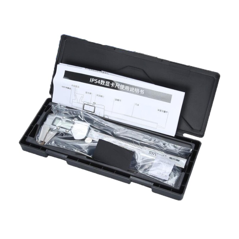 Metal stainless steel IP54 waterproof caliper digital display electronic vernier caliper measurement tool high precision caliper