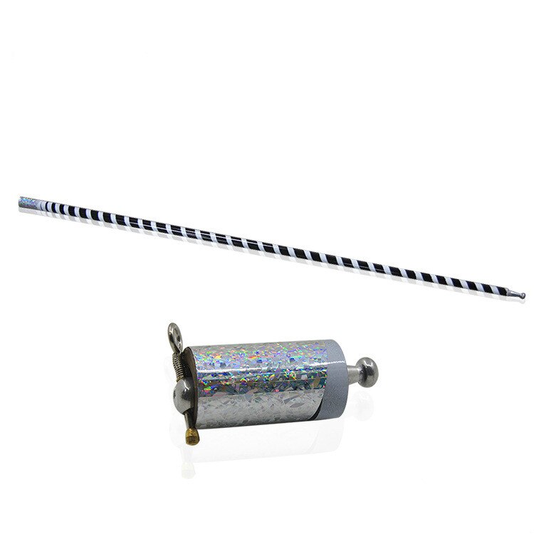 110 CM/150 cm Metal Verschijnen Cane Kan Kiezen Kleur Magic Sticks Voor Professionele Goochelaar Stage Street Magie Illusie accessoires
