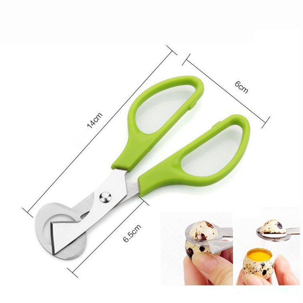 Quail Dove Bird Turtle Egg Scissors Cracker Opener Cigar Cutter Stainless Steel Blade Tool