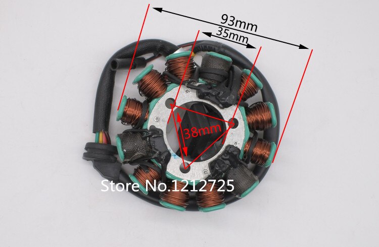Suitable for Jialing CB 133 JH125-7A-19E-F-35A off-road motorcycle Magneto stator coil CB133 stator coil