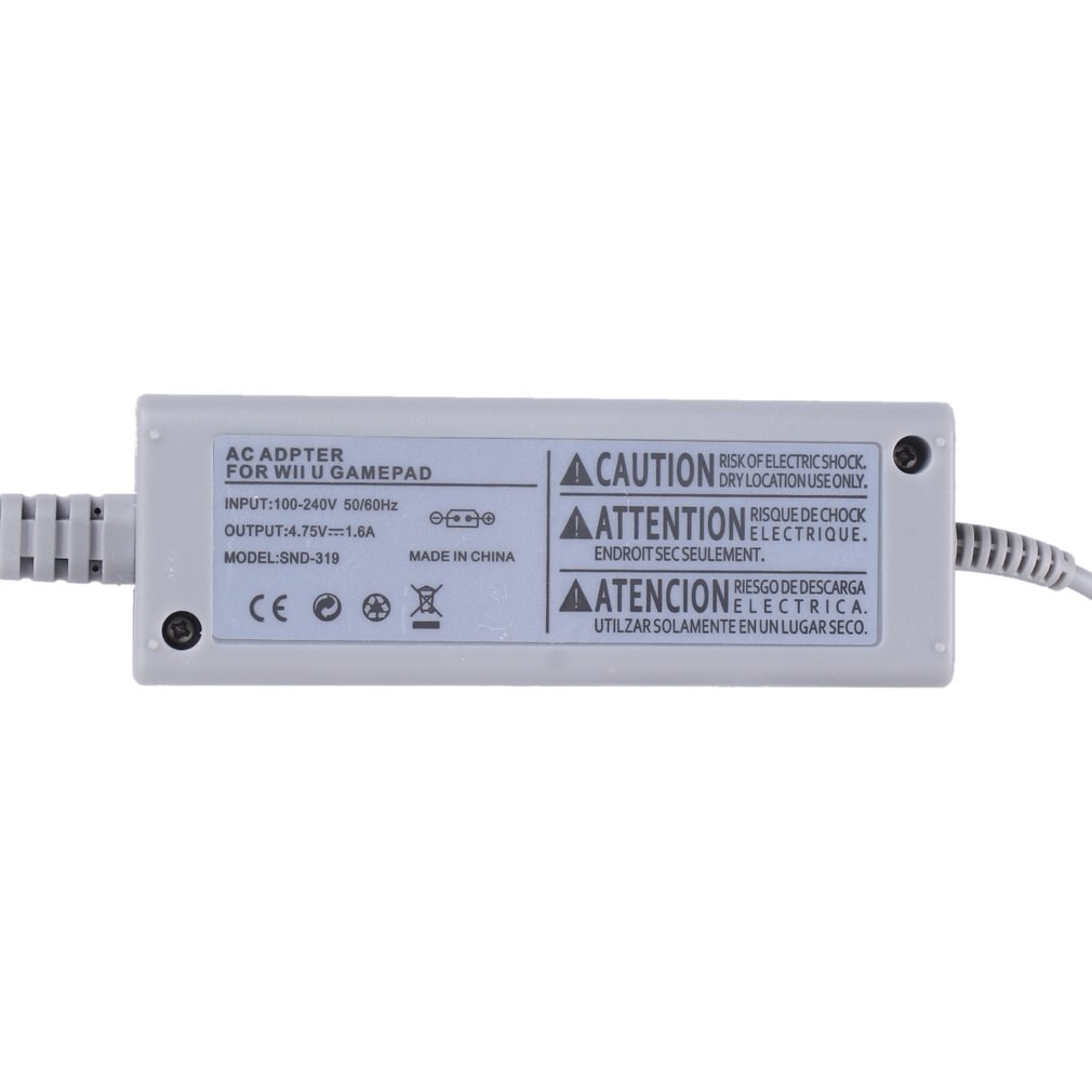 Universal de 100, 240V adaptador de CA para pared cargador de cargador para mando de cargador de fuente de alimentación de cable para Nintendo Wii U