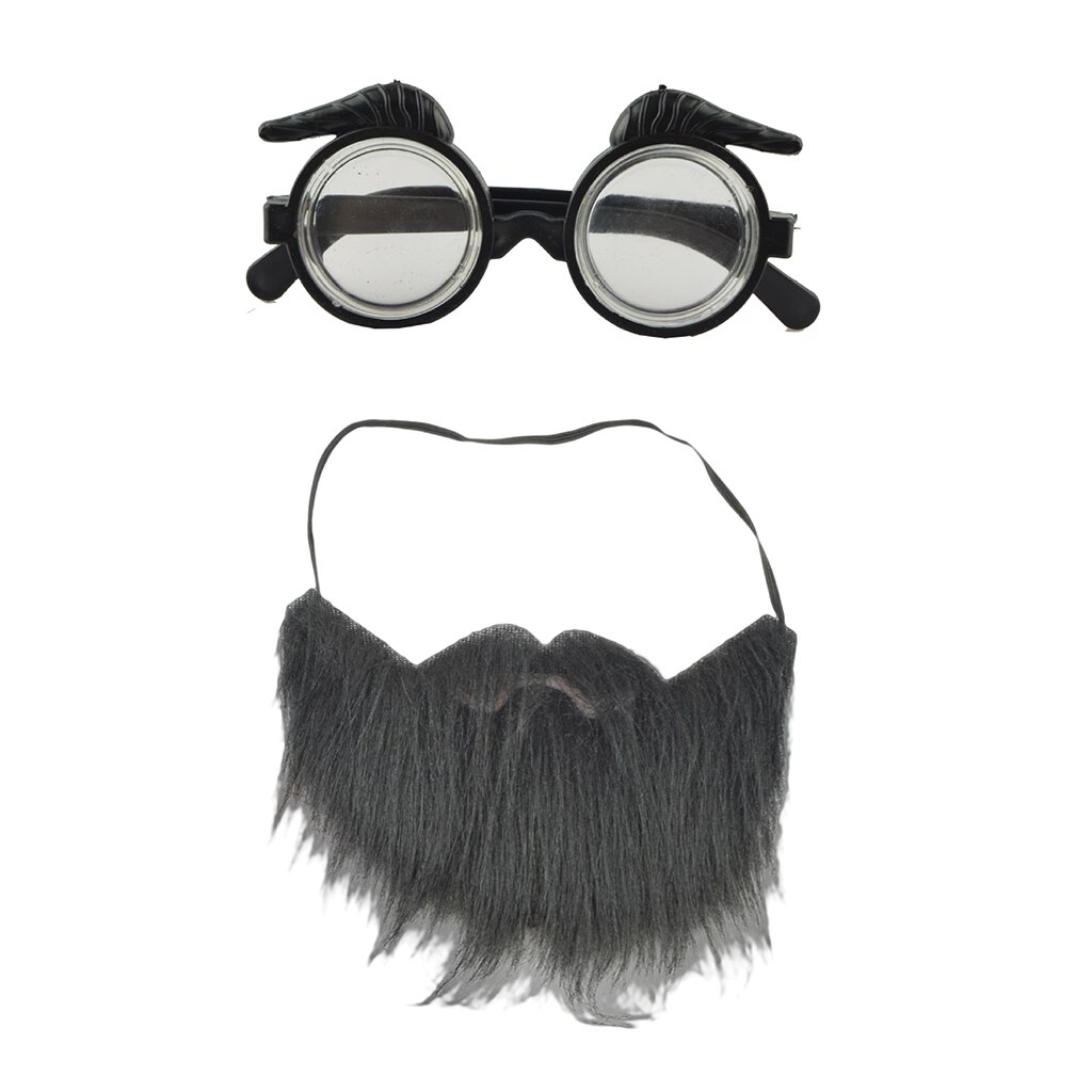 Disguise Glasses with Funny Eyebrows and Mustache Perfect Party Favors for Costume Halloween and Birthday Parties