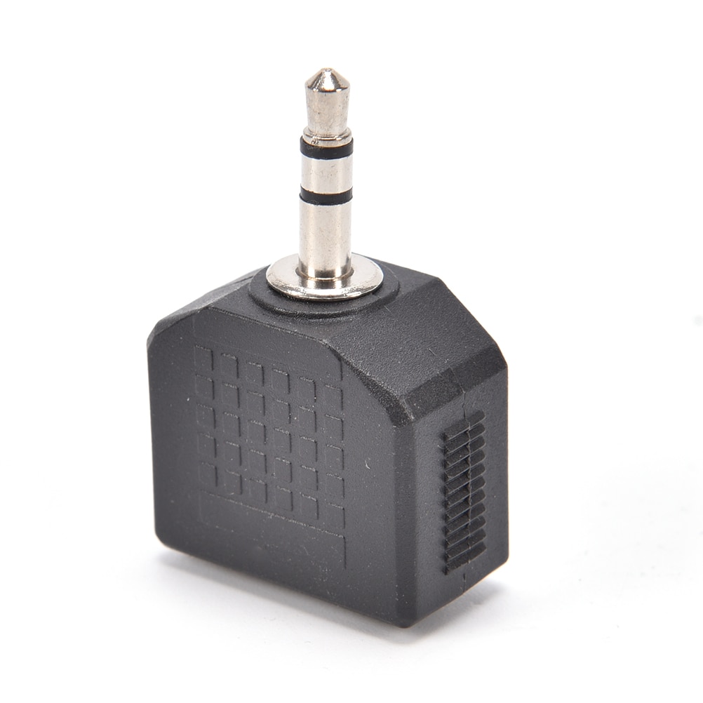 2PCS/lot Earphone Audio 3.5mm Jack Male To Double AUX Female Headphone Y Splitter Adapte For Phone Microphone Speaker