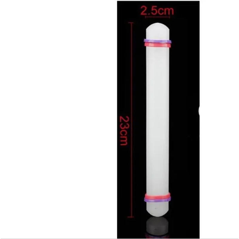 22 CM non-stick Glide fondant deegroller Fondant Cake Deeg Roller Decorating Cake Roller ambachten Bakken Koken Tool