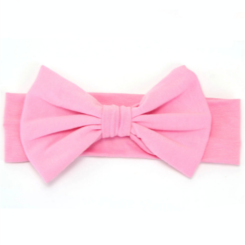 Toddler Girls Kids Headband Baby Girl Big Bow Hairband Headband Stretch Turban Knot Baby Turbans Accessoire red yellow