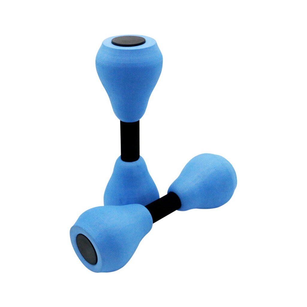 2PCS Water Floating Dumbbell Aerobics Unisex Water Yoga Fitness Dumbbell Automatic Float Aquatic Barbell Swimming Equipment#2