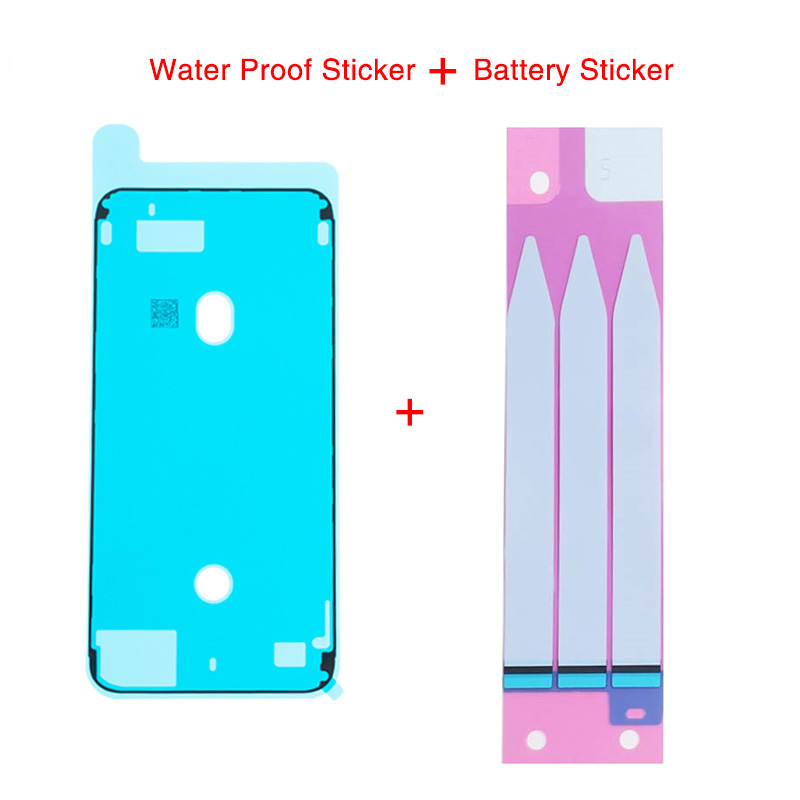 1set Waterproof Adhesive Sticker For iPhone 6 6S 7 8 Plus X XR XS Max LCD Screen Frame Bezel Seal Tape Glue Battery Sticker