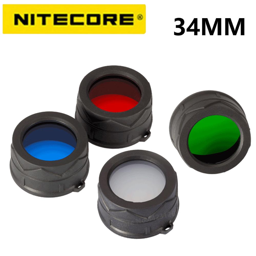 Nitecore Rgb Lantaarn Filter Diffuus Minerale Gecoat Glas Lens Voor De Zaklamp Met Hoofd Van 34Mm MT26 RRT-2 RRT21
