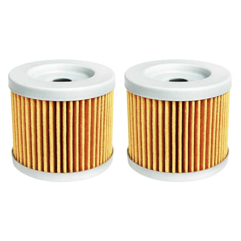 Cyleto filtro de aceite para motocicleta para Hyosung 125 GA125 RT125 GF125 RX125 XRX125 GT125 cometa GT125R GT250 GT250R GV125 Aquila GV250: 2pcs-yellow