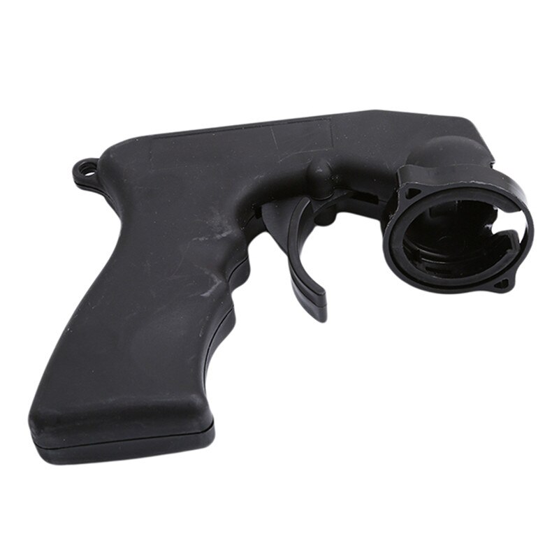 Portable Handle Spray Gun Aerosol Spray Can Handle with Full Grip Trigger for Painting Hand Tool Set: red