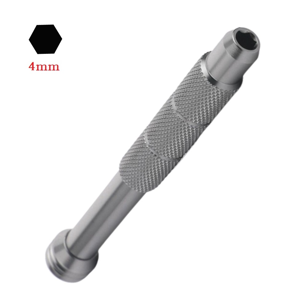 1pcs Precisie Schroevendraaier Handgrepen Voor 4mm Schacht Bits Comfortabele Mini Schroevendraaier Houder Handgrepen Handje Voor Hex bits