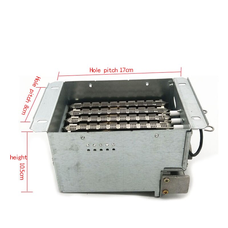 natural gas burner with 6grate burner stainless steel liquefied gas burner head furnace burner steam furnace parts energy saving
