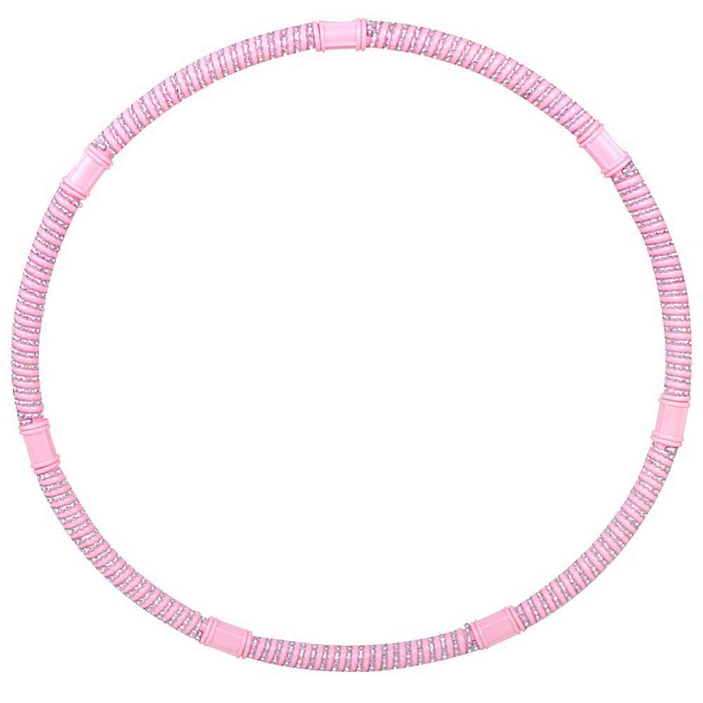 Removable Slimming Circle Fitness Circle 3500 Massage Beads 7 Sections Own Combination Hoop Slimming 76cm Health Hoop Portable