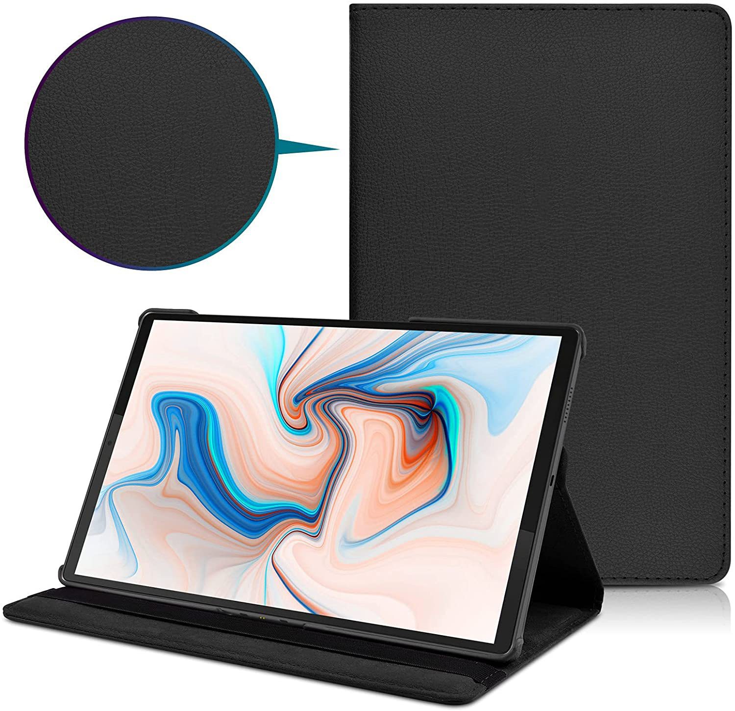 Voor Realme Pad Case 2021Case,360 Graden Draaien Stand Tablet Cover Voor Realme Pad 10.4 Inch Stand Pu Lederen Beschermhoes