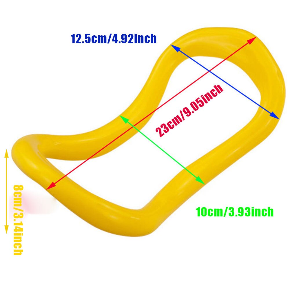 Yoga Ring Magic Circle Fascia Stretch Ring Yoga Aids Pilates Hoop Yoga Circle Pilates Gym Sports Magic Ring