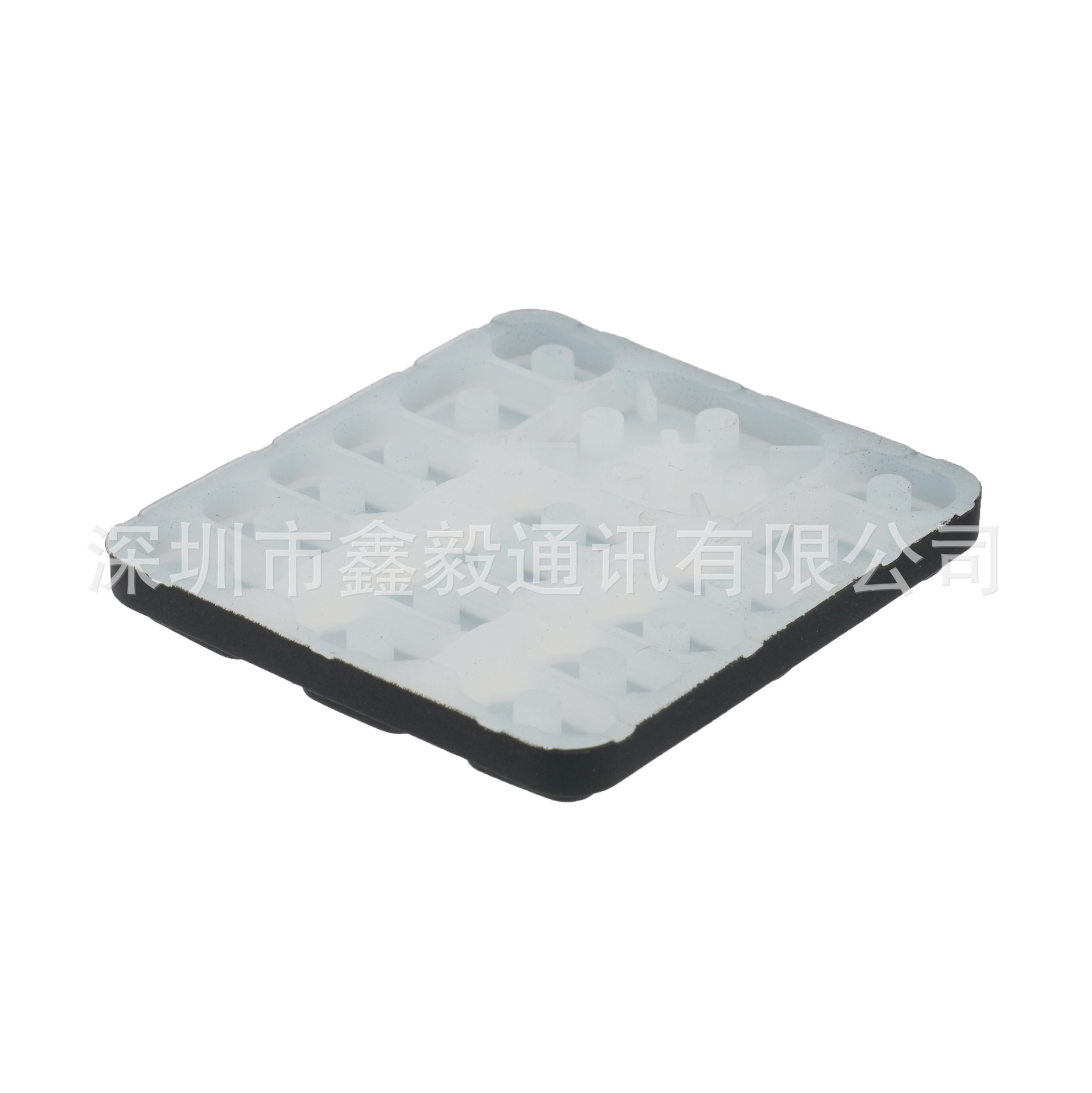Plastic Rubber Keyboard Repair Parts for Motorola XPR7550e Walkie Talkie DIY Telecommunications Equipment Accessories