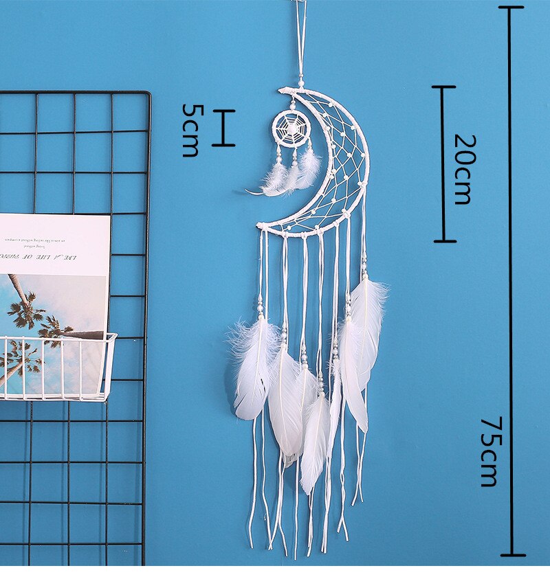Mond Traum Fänger Farbe Dekor Baby Zimmer Dekoration Zauberstab Hängen Bettwäsche Stoßstangen freundlicher Party freundlicher Mädchen Zimmer Dekor