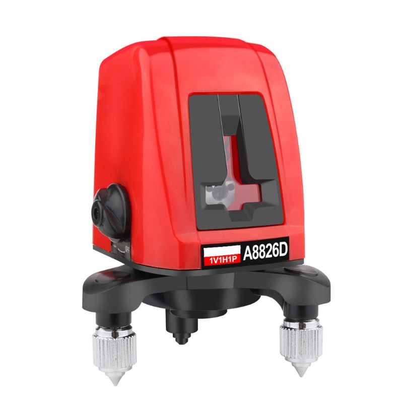 A8826D Self-leveling Portable Mini Cross Red Light Pitcher Levels Meter Device