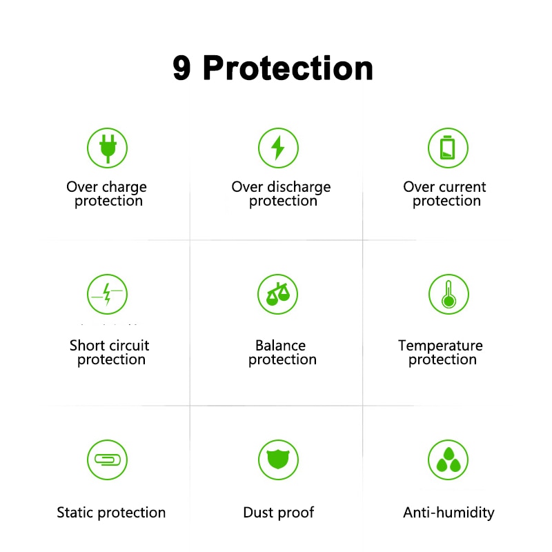 Deligreen 13S Li-ion BMS 15A 20A 30A 40A 50A 60A 48V PCB/BMS for 3.7V lithium battery pack 18650 LiNCM Li-Polymer Scooter