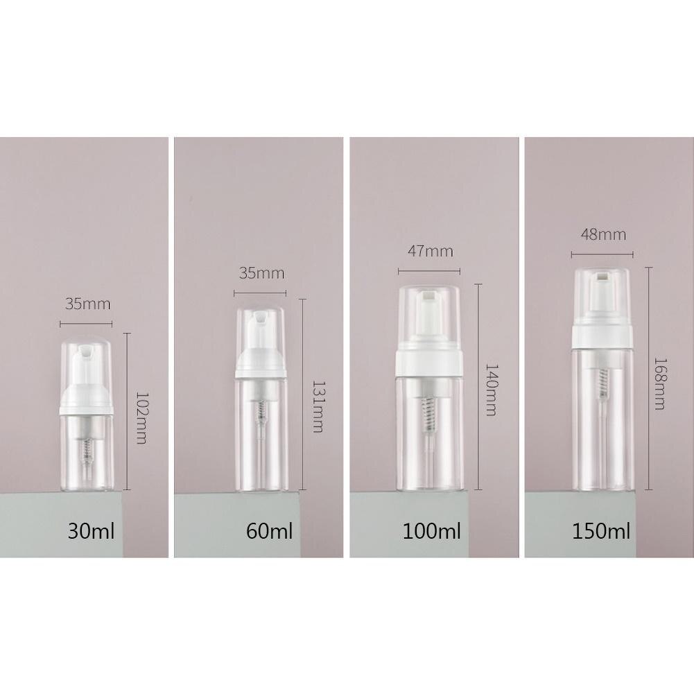 AOZUO 60ml/2oz Schuimpompflessen, 3 STKS Lege Reizen Schuimende Dispenser Hervulbare Mousse Fles Reisgrootte Foam Pomp Fles voor Hand Zeep Lash Cleanser Shampoo Gezicht Wassen AOZUO 60ml/2oz Schuimpompflessen, 3 STKS Lege Reizen Schuimende Dispenser Hervulbare Mousse Fles Reisgrootte Foam Pomp Fles voor Hand Zeep Lash Cleanser Shampoo Gezicht Wassen