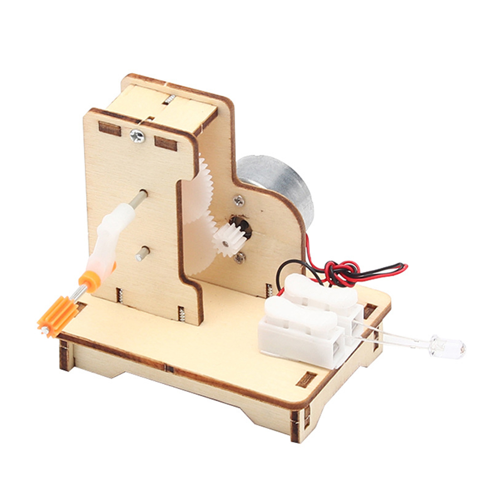 Coche de energía eólica DIY para niños, Kits de materiales de modelo de ciencia, proyectos escolares, enseñanza, juguetes educativos, rompecabezas, Juguetes: Amarillo claro