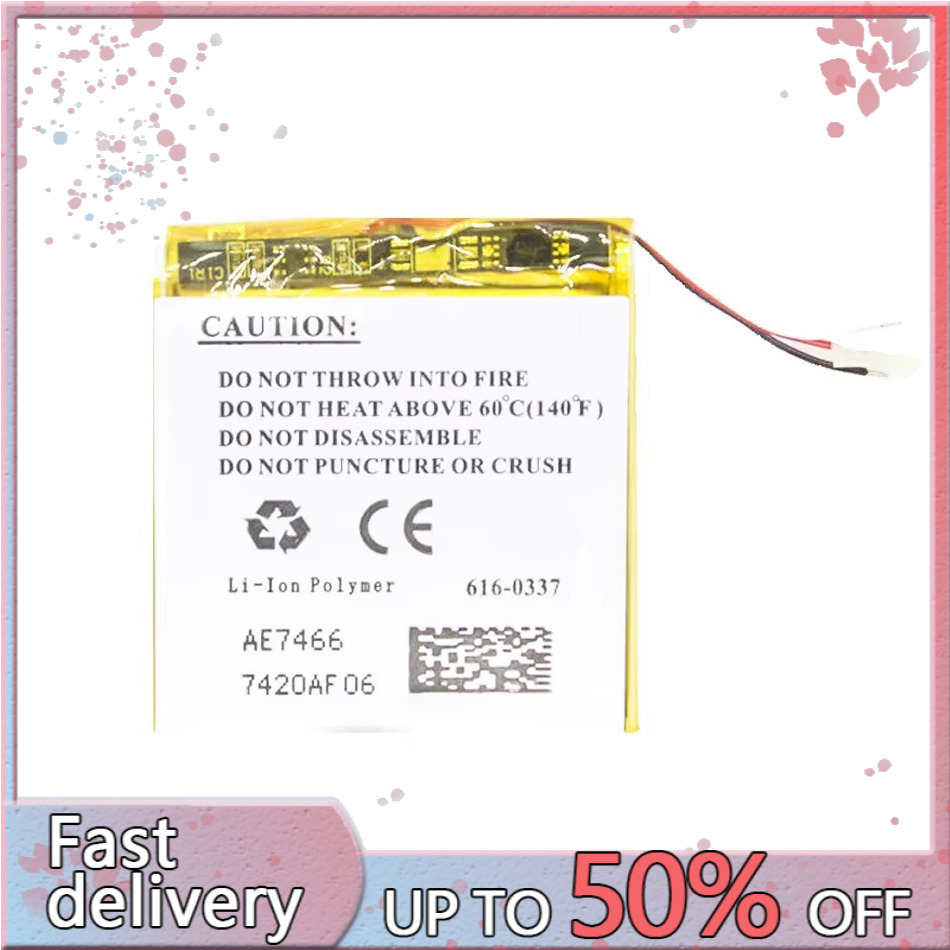 Battery For IPOD Nano 1 1st 2 2G 2nd 3 3rd 3th 4 4th 5 5G 5th 7th 6 6th 7 8GB 4GB 16GB 80GB 120GB 160GB 4GB 2GB 1GB MB903LL/A