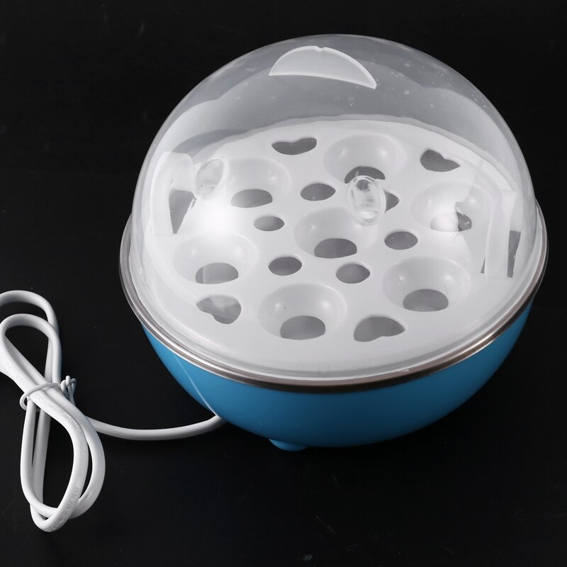Rapid Egg Cooker Electric Egg Cooker for Omelet Eggs & Soft, Medium, Hard-Boiled Egg Boiler Cooker US Plug