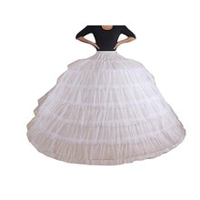 Mode Dames Petticoat 6 Hoepel Handgemaakte Crinoline Onderrok Voor Trouwjurk