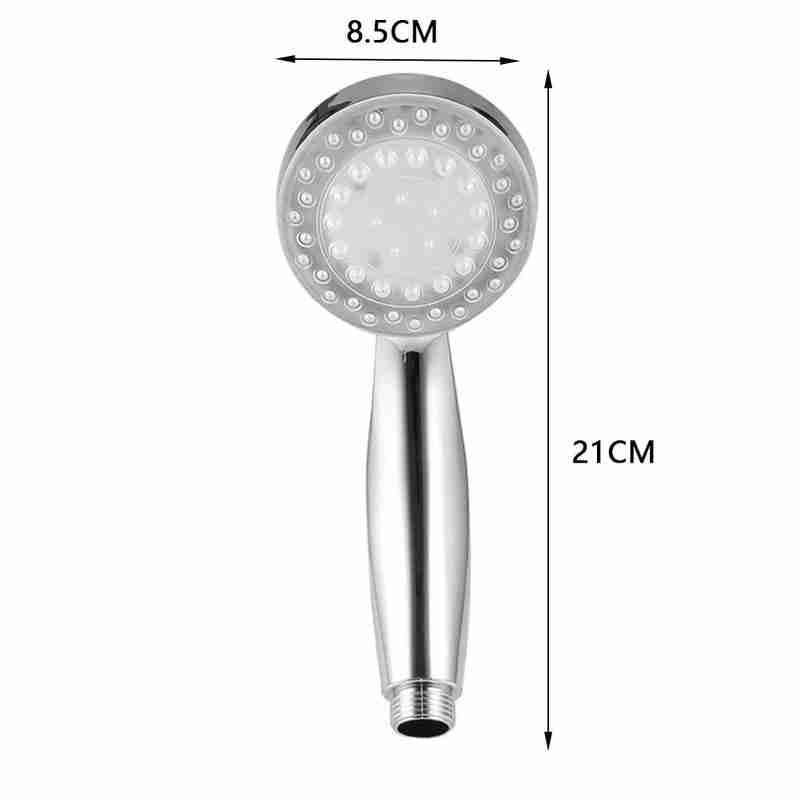 LED Dusche Kopf Bunte Leucht Badezimmer Dusche Kopf Haushalt Kreative Kontrolle Kopf LED Temperatur Dusche