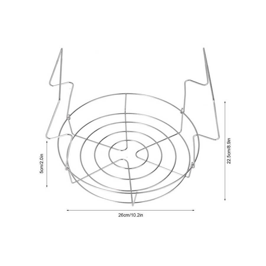 Stainless Steel Canning Rack Water Bath Canning Rack Save Time for Spherical Tanks for Mason Jars