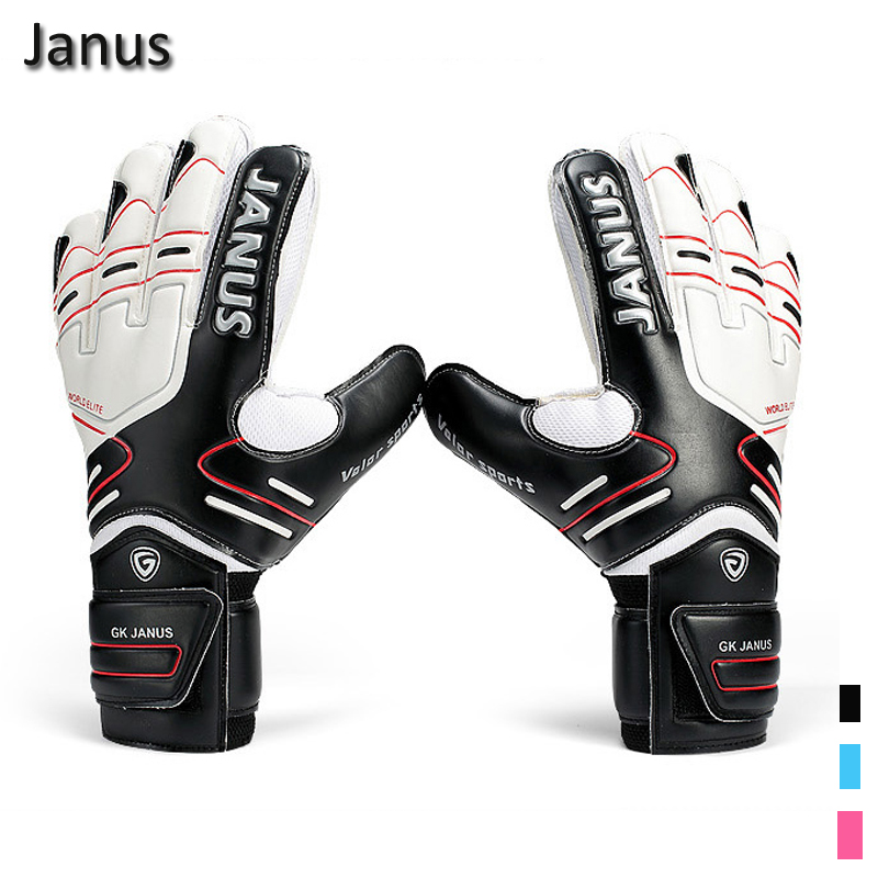 Nuovo Lattice Calcio Portiere Guanti Dito uomo Professionali di Protezione Calcio Bola De Guantes Futbol Luvas De Guarda Redes