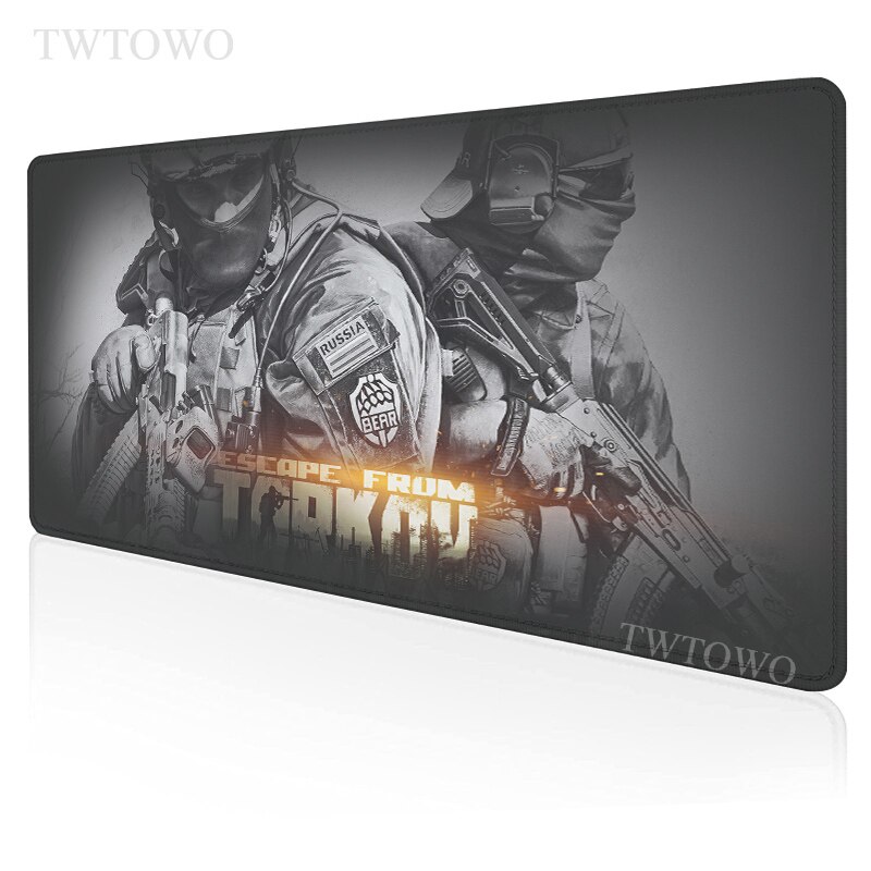 Escape From Tarkov Mouse Pad Gamer Computer Home Custom Large Mouse Mat Desk Mats MousePads Office Anti-slip Soft Laptop Carpet: 1 / Size 900x400x2 mm