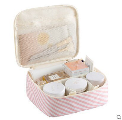 Przenośne zestawy toaletowe kosmetyczka cytryna drukowanie Wast przechowywanie kosmetyczka podróżna kobieta makijaż Organizer na torby zestaw Beauty Case: Design B-2
