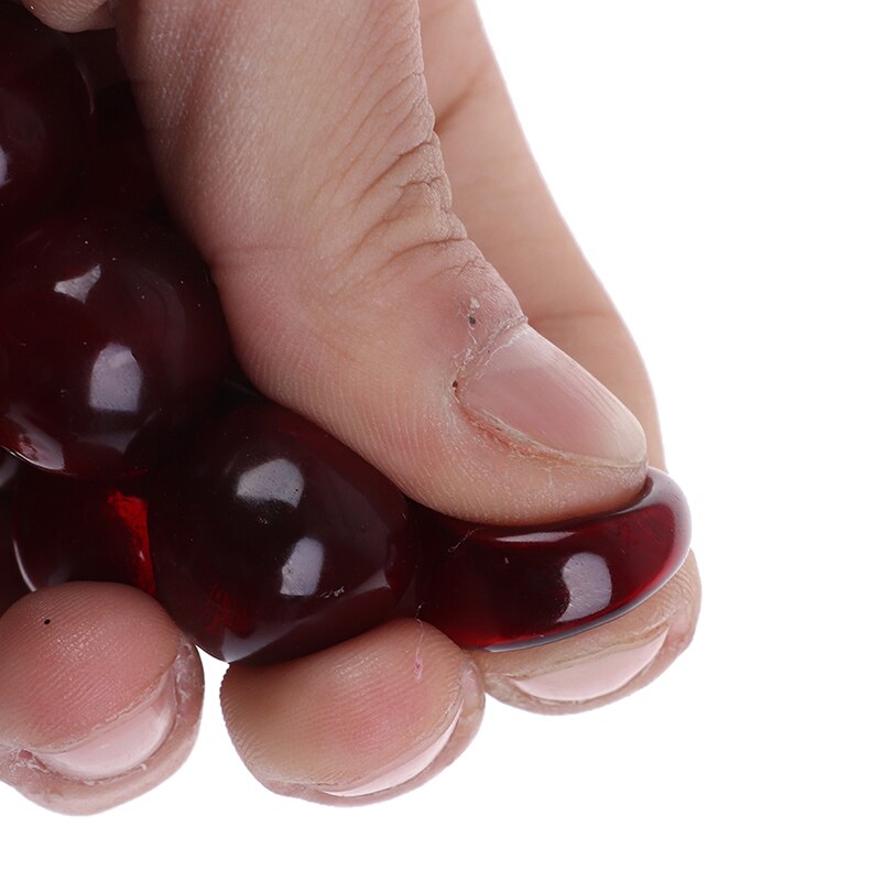 1pcs Real Touch Artificial Fruit Grapes Plastic Home Garden Wedding Party Decoration