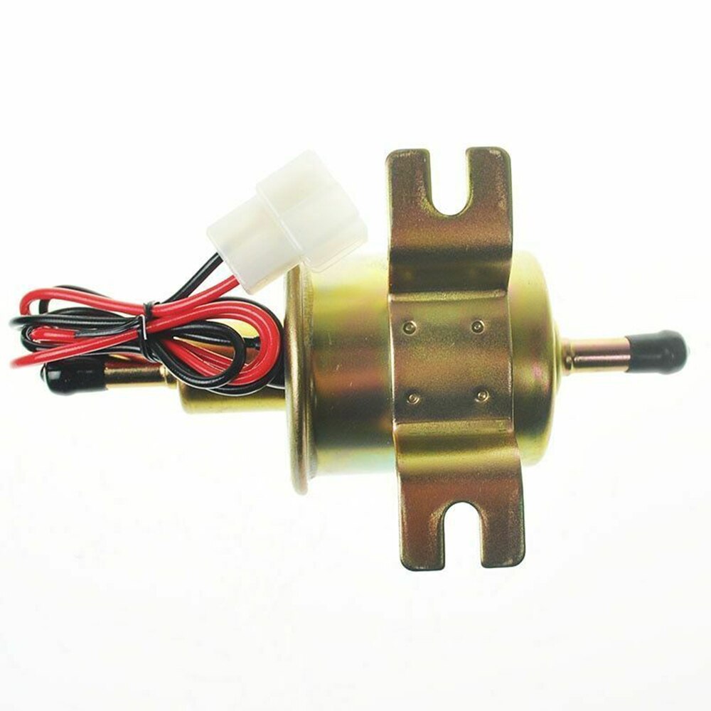 Brand 12V Electric Fuel Pump Low Pressure Bolt Fixing Wire Diesel Petrol HEP-02A For Car Carburetor Motorcycle ATV