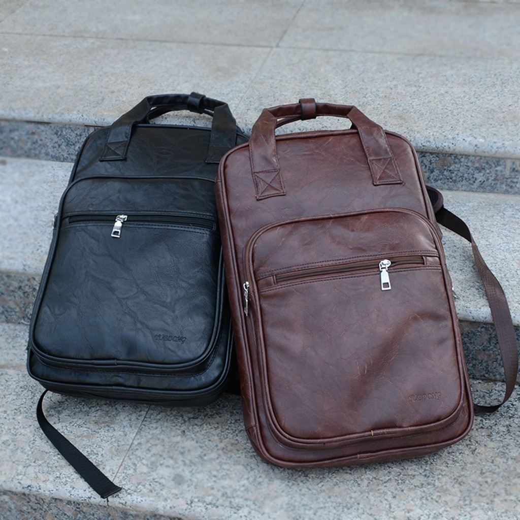 Pu læder trommestok trommestikker taske bæretaske dele tilbehør