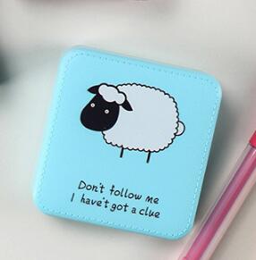 Mini Power Bank 10000Mah External Battery Portable Charger Charging Fast Cute Powerbank Trust Bank Phone Battery: 10000mah Blue Sheep